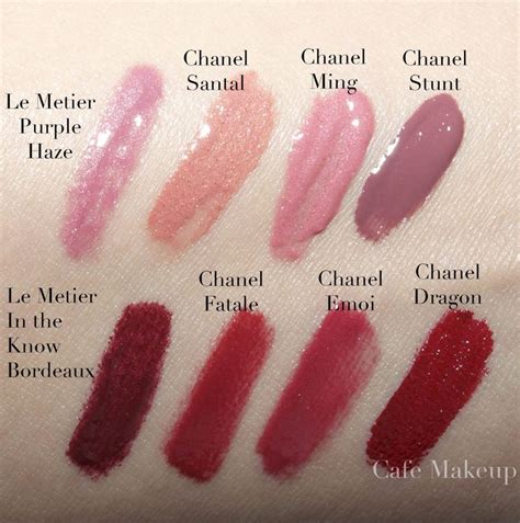 chanel lip liners au|Chanel lip balm color chart.